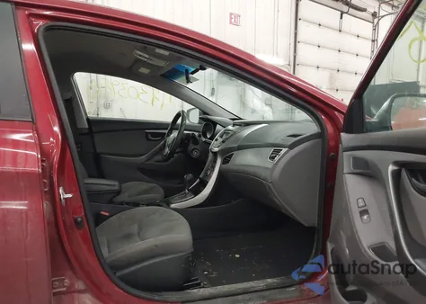 2013 Hyundai Elantra Gls z USA, uszkodzony, nr VIN 5NPDH4AE7DH443041